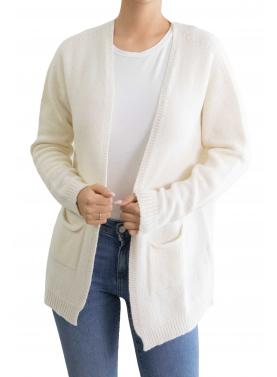 Cardigan lungo aperto